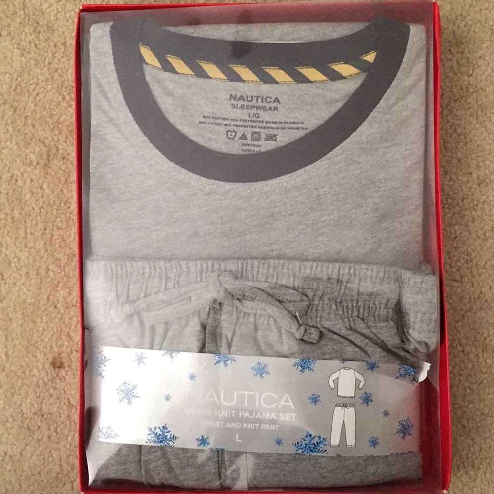 Nautica Men’s Knit Pajama Set